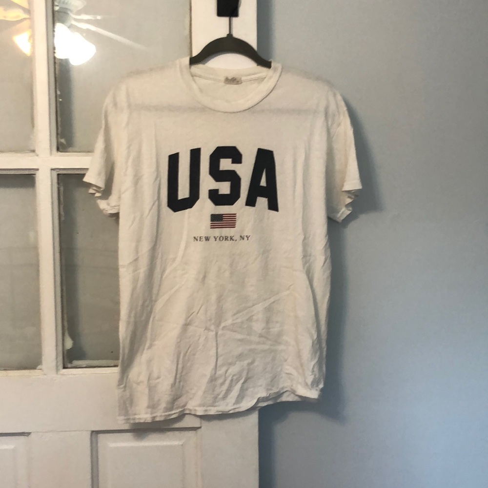 White Brandy Melville USA shirt